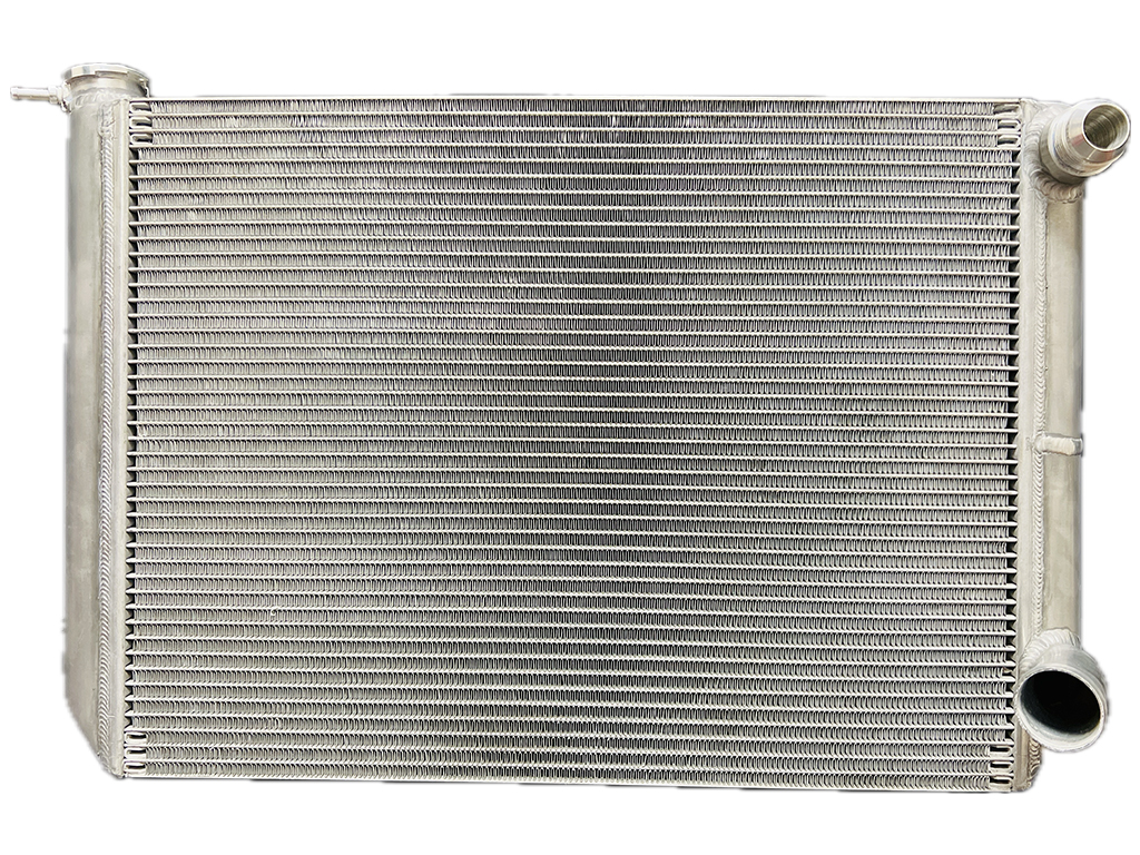 Late Model Dirt Double Pass 4 Row Aluminum Radiator